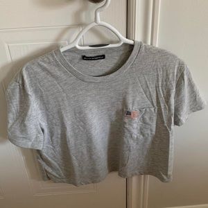Brandy Cropped Tee - great condition